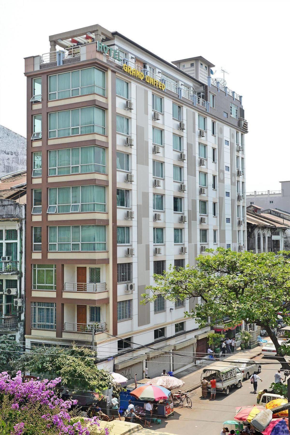 יאנגון Hotel Grand United - Chinatown מראה חיצוני תמונה