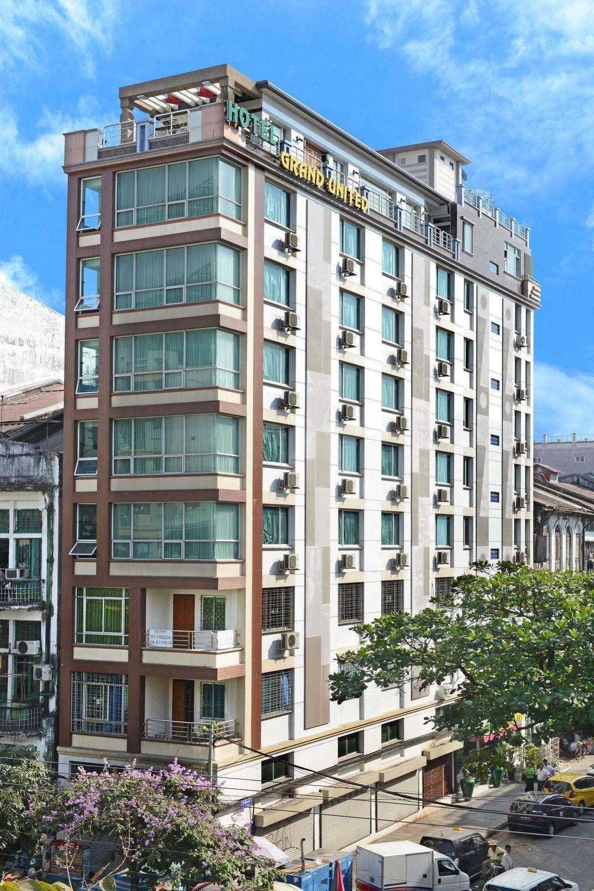 יאנגון Hotel Grand United - Chinatown מראה חיצוני תמונה